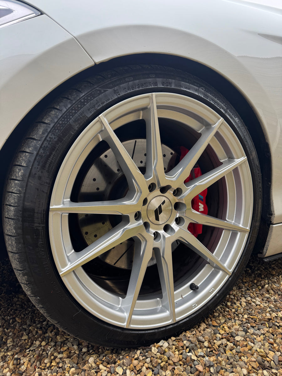 Alloy wheel refurbishment - Gloss black wheel refurbishment - Wickford