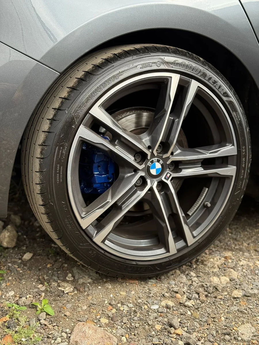 Alloy wheel refurbishment - Gloss black wheel refurbishment - Wickford